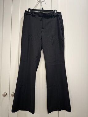 Banana Republic Black Flare Dress Pants